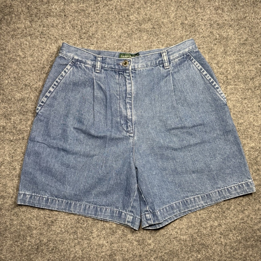 Lauren Jeans Co. Ralph Lauren petite Denim Shorts Size 4